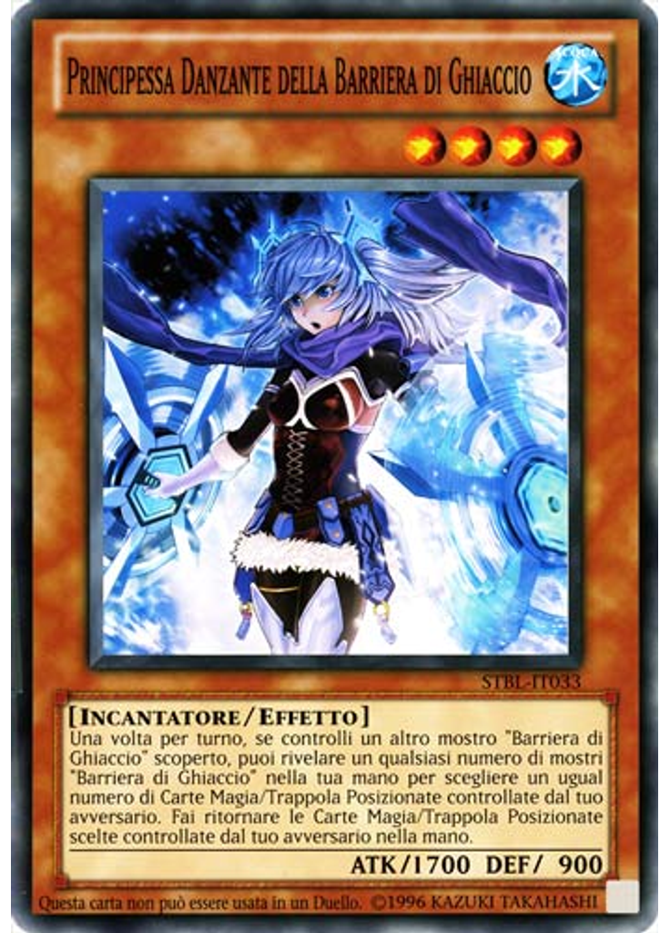 Principessa Danzante della Barriera di Ghiaccio (Super Rare Unlimited Ct)