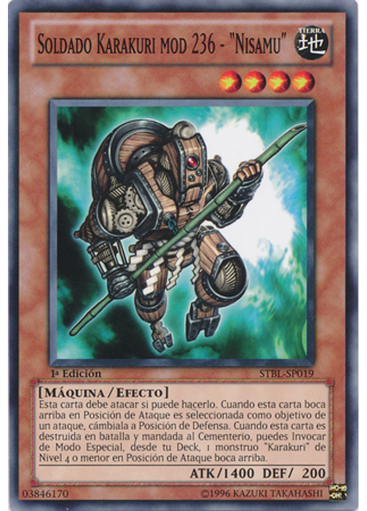 Soldado Karakuri mod 236 - "Nisamu"