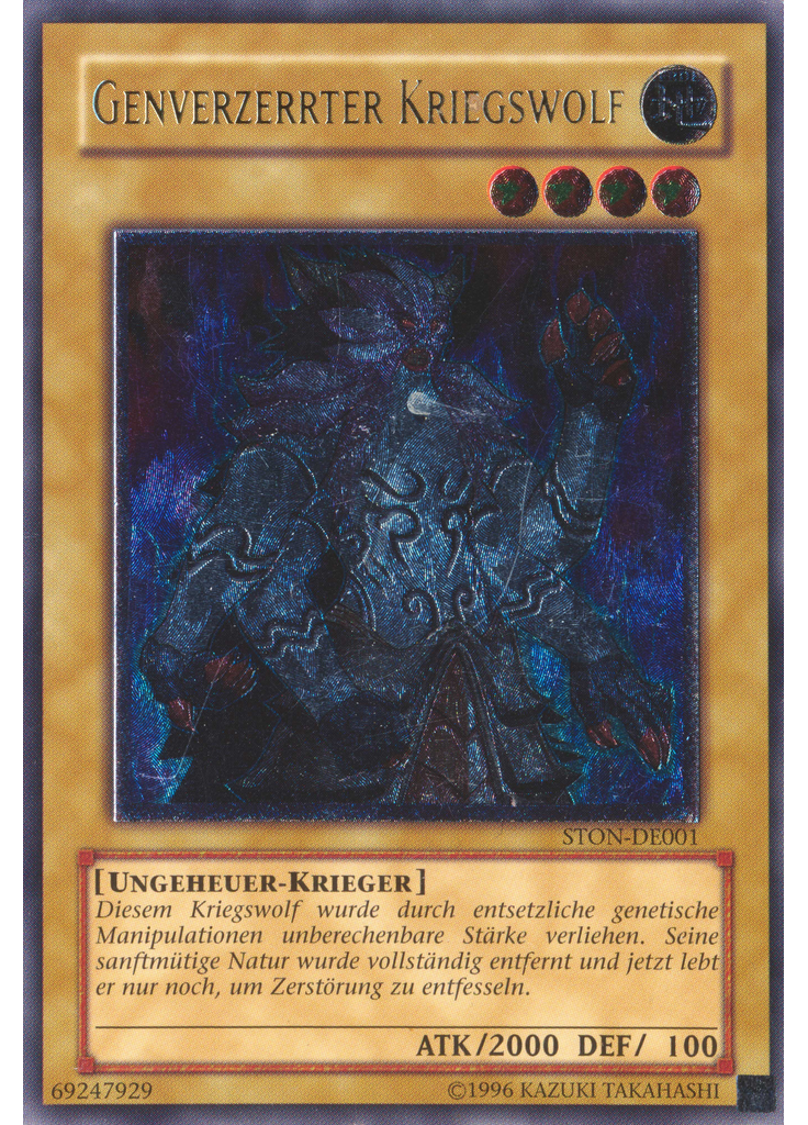 Genverzerrter Kriegswolf (Ultimate Rare Unlimited)