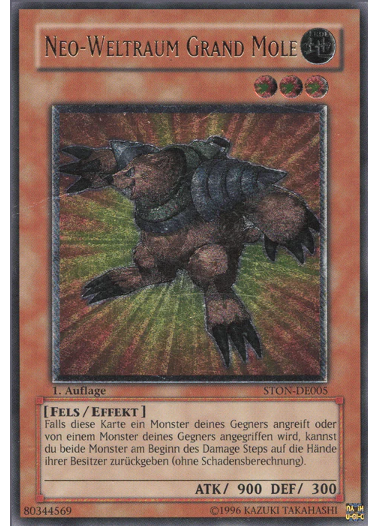 Neo-Weltraum Grand Mole (Ultimate Rare 1st Edition)