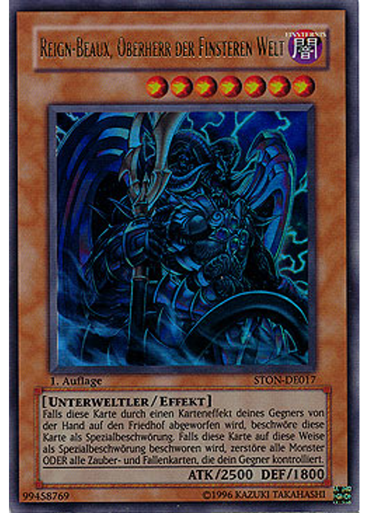 Reign-Beaux, Oberherr der Finsteren Welt