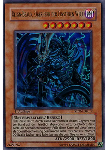 Reign-Beaux, Oberherr der Finsteren Welt