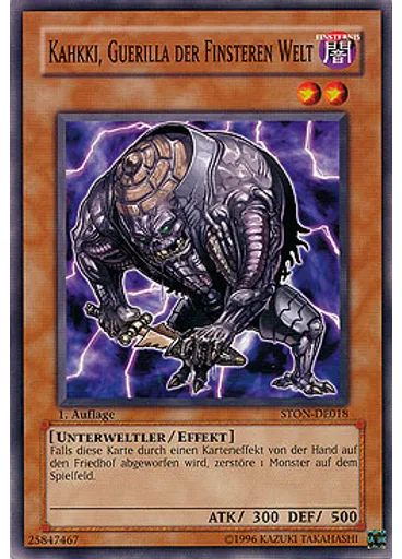 Kahkki, Guerilla der Finsteren Welt — Strike of Neos