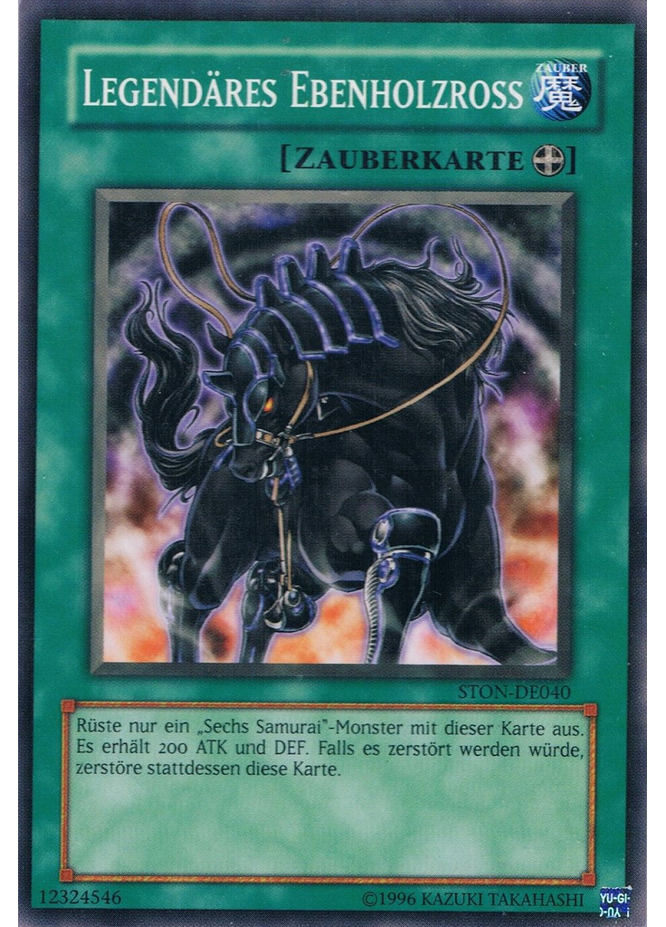 Legendäres Ebenholzross (Common Unlimited)