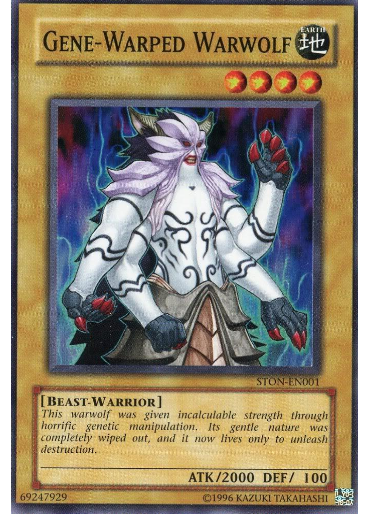 Gene-Warped Warwolf (Super Rare Unlimited)