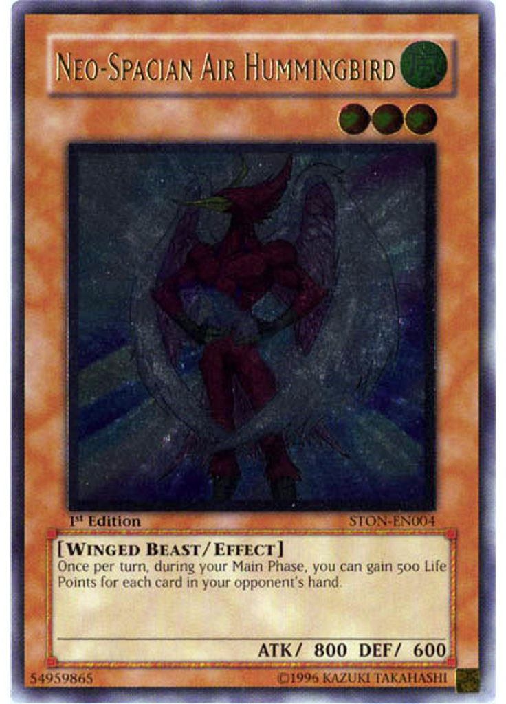 Neo-Spacian Air Hummingbird (Ultimate Rare 1st Edition)