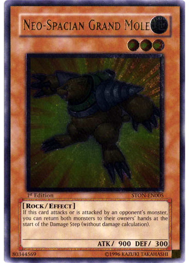 Neo-Spacian Grand Mole (Ultimate Rare 1st Edition)
