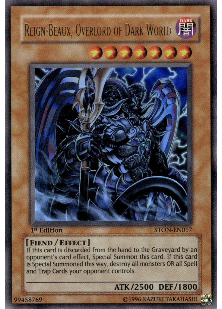 Reign-Beaux, Overlord of Dark World