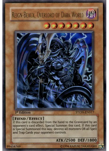 Reign-Beaux, Overlord of Dark World