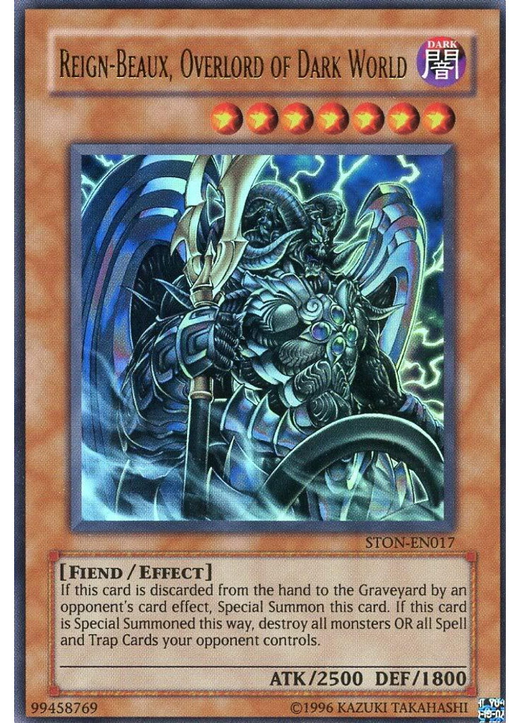 Reign-Beaux, Overlord of Dark World (Ultra Rare Unlimited)