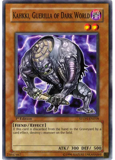 Kahkki, Guerilla of Dark World