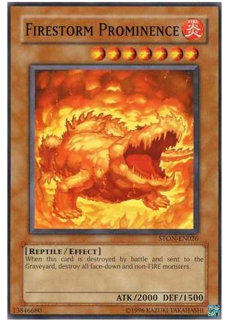 Firestorm Prominence (Common Unlimited)