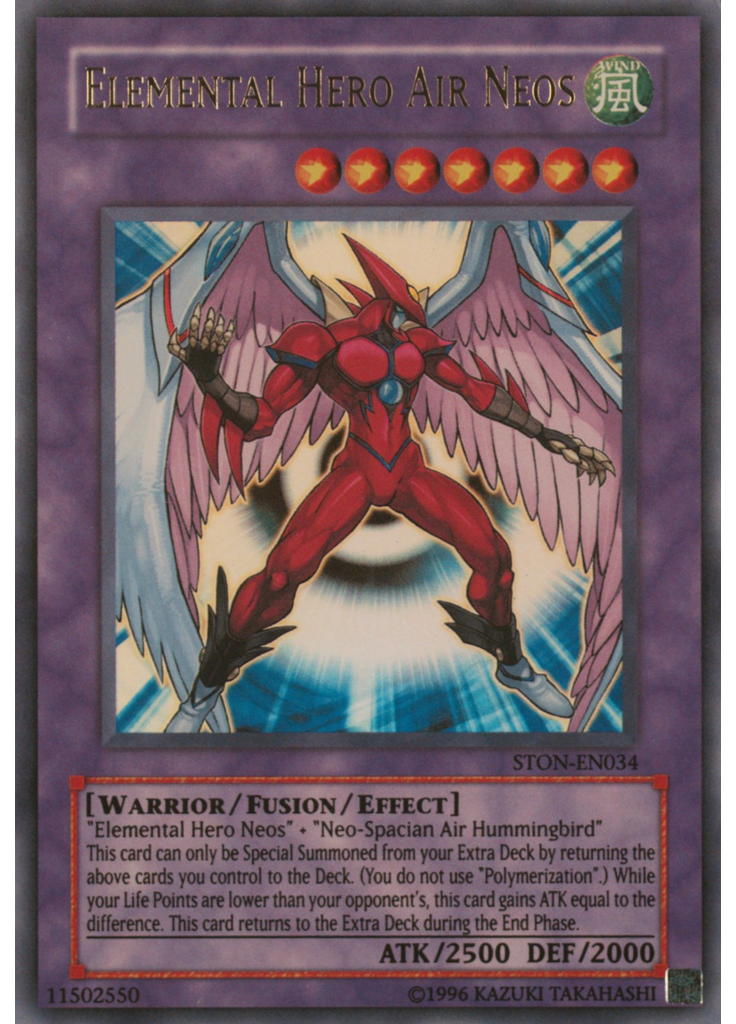 Elemental HERO Air Neos (Ultra Rare Unlimited Reprint)