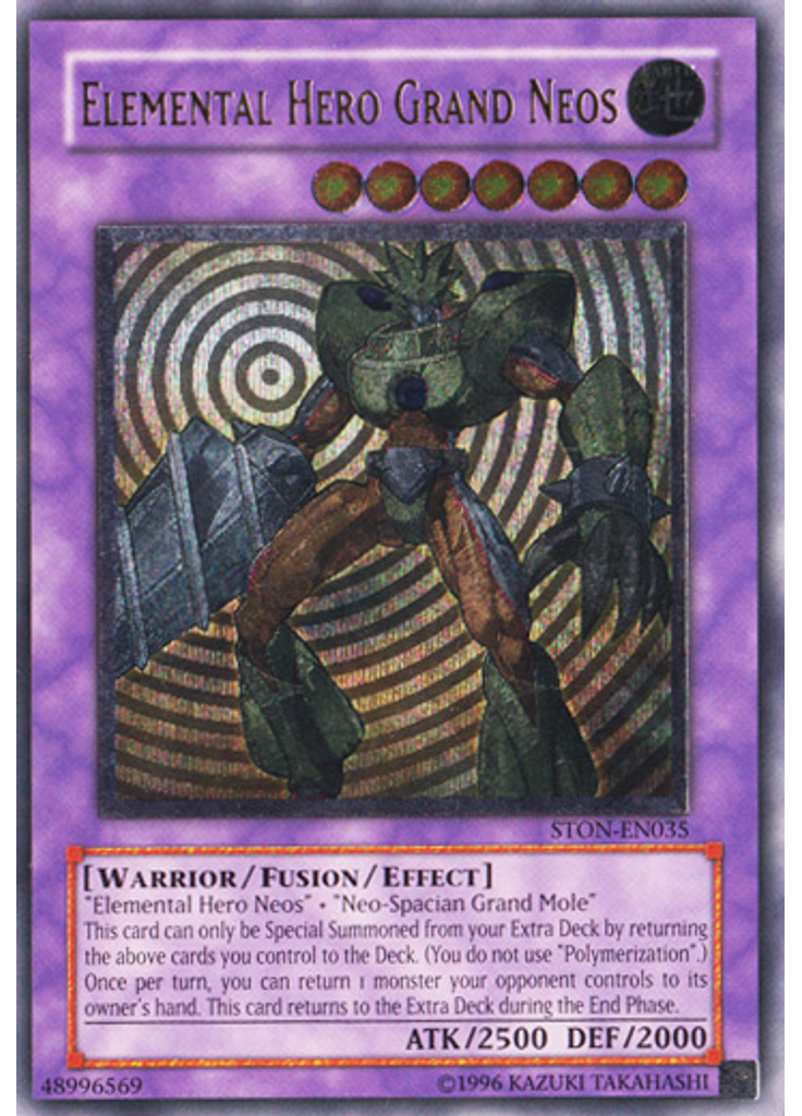 Elemental HERO Grand Neos (Ultimate Rare Unlimited Reprint)