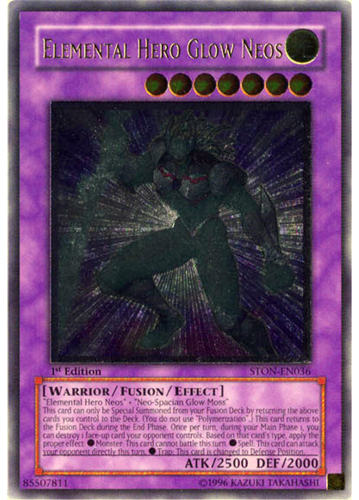 Elemental HERO Glow Neos (Ultimate Rare 1st Edition)