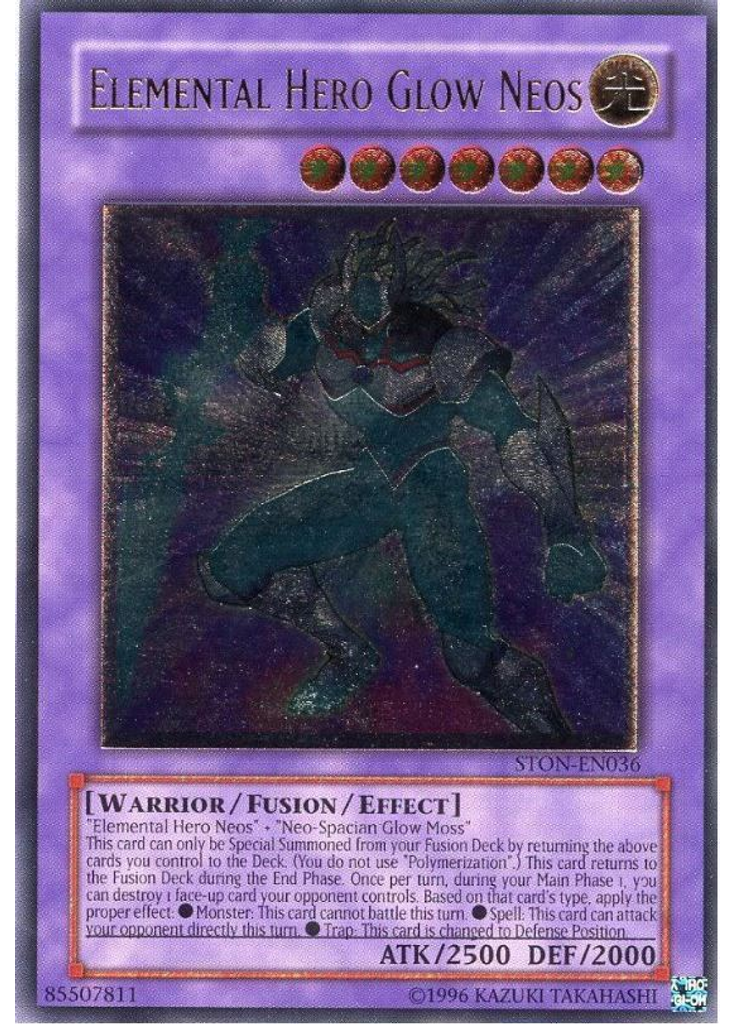 Elemental HERO Glow Neos (Ultimate Rare Unlimited)