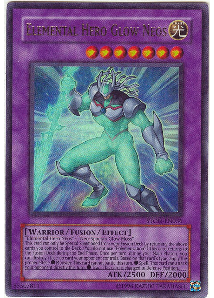 Elemental HERO Glow Neos (Ultra Rare Unlimited)