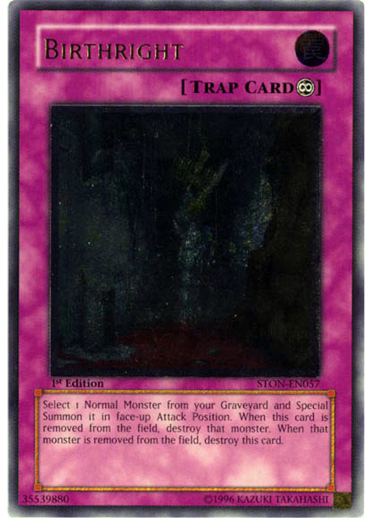 Birthright (Ultimate Rare 1st Edition)