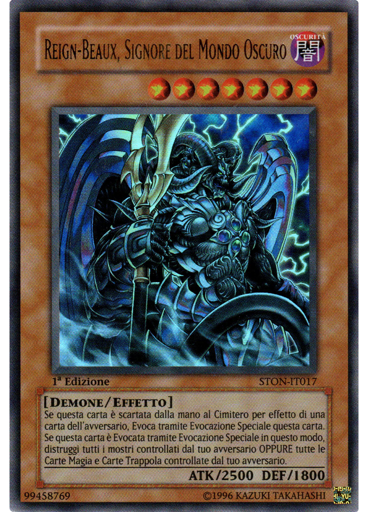 Reign-Beaux, Signore del Mondo Oscuro