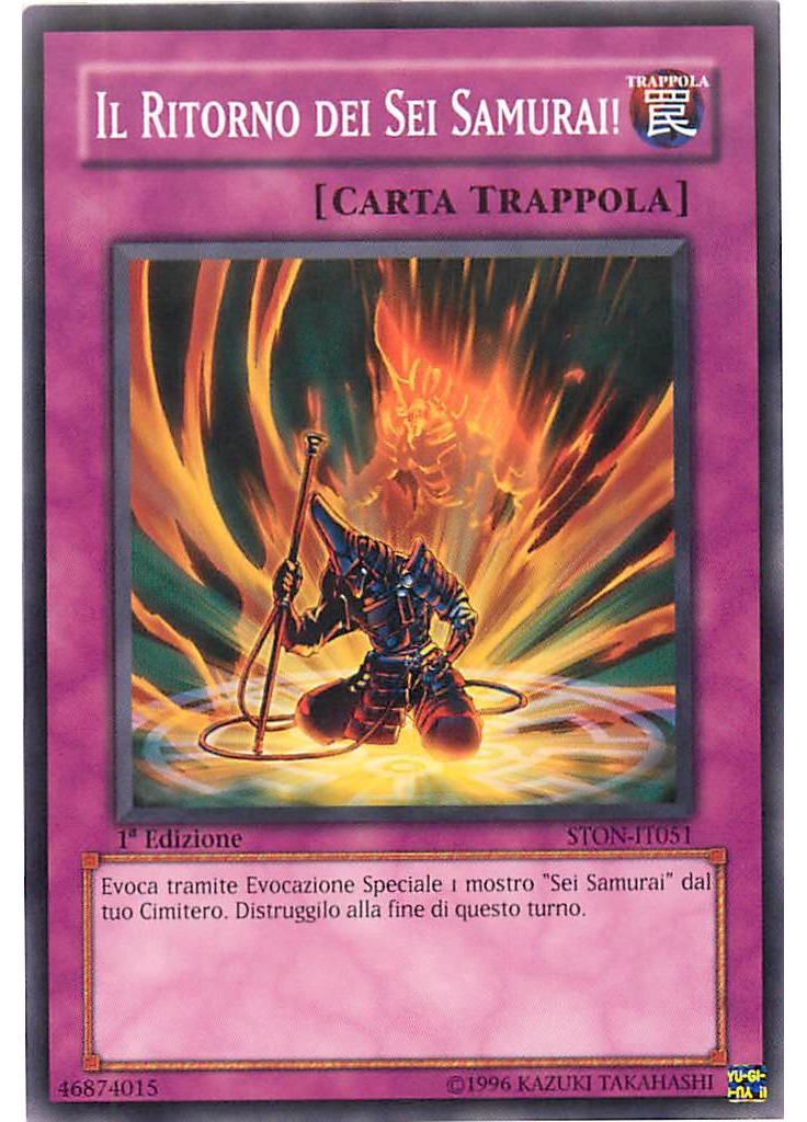 Il Ritorno dei Sei Samurai!