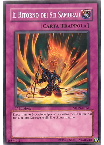Il Ritorno dei Sei Samurai!