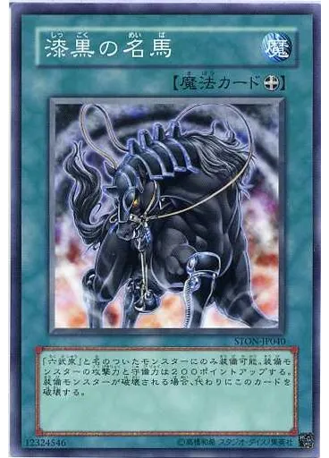 漆黒の名馬