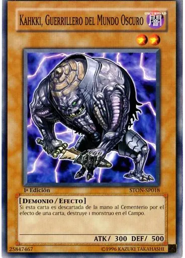 Kahkki, Guerrillero del Mundo Oscuro