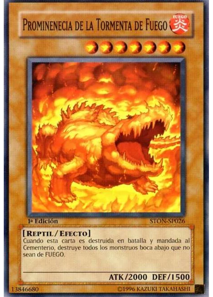 Prominenecia de la Tormenta de Fuego