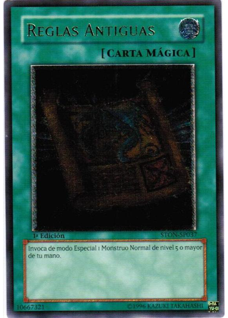 Reglas Antiguas (Ultimate Rare 1st Edition)