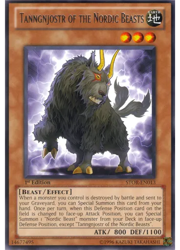 Tanngnjostr of the Nordic Beasts