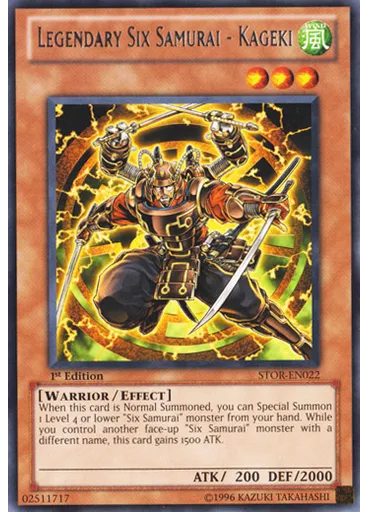 Legendary Six Samurai - Kageki
