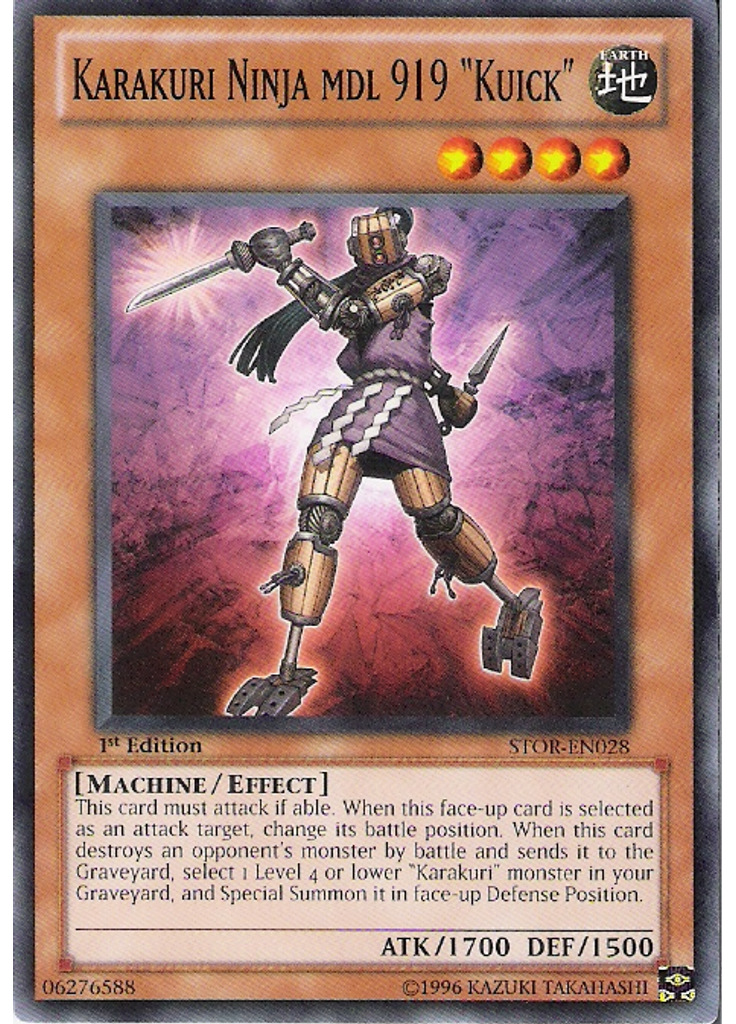 Karakuri Ninja mdl 919 "Kuick"