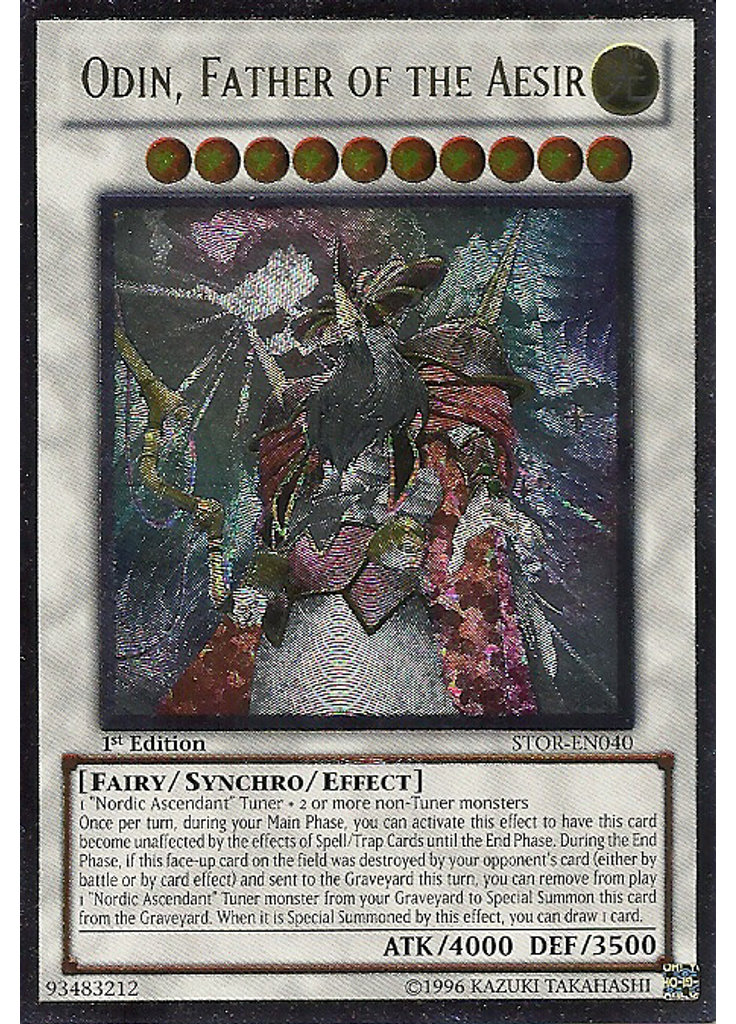 Odin, Father of the Aesir (Ultimate Rare 1st Edition)
