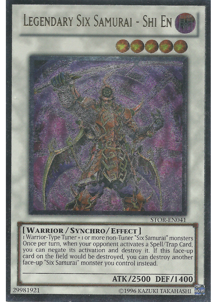Legendary Six Samurai - Shi En (Ultimate Rare Unlimited)
