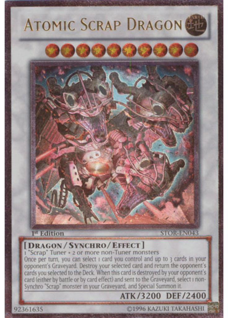 Atomic Scrap Dragon (Ultimate Rare 1st Edition)