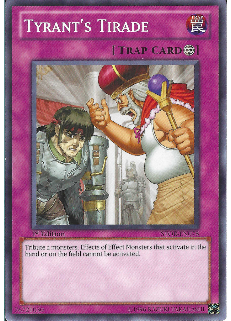 Tyrant's Tirade