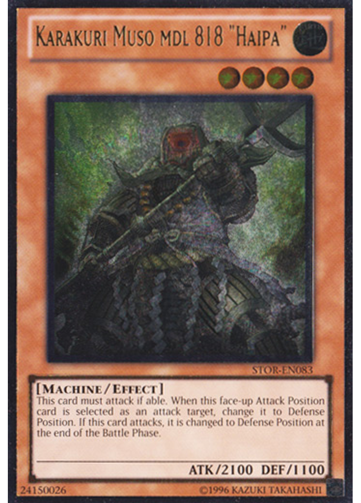 Karakuri Muso mdl 818 "Haipa" (Ultimate Rare Unlimited)