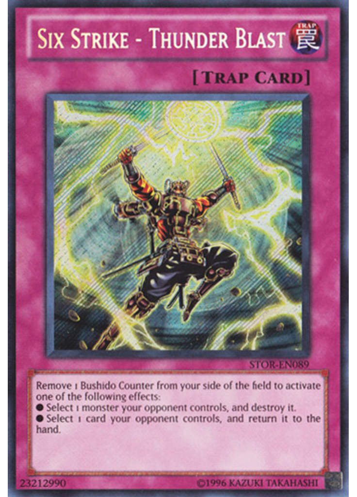 Six Strike - Thunder Blast (Secret Rare Unlimited)