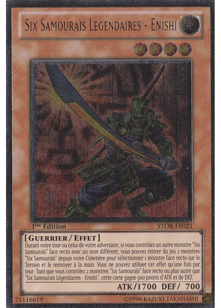 Six Samouraïs Légendaires - Enishi (Ultimate Rare 1st Edition)