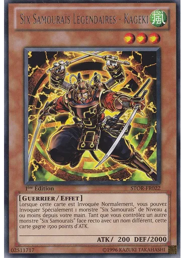 Six Samouraïs Légendaires - Kageki — La Tempête de Ragnarök