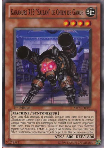 Karakuri 313 "Saizan" le Chien de Garde