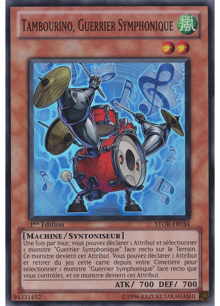 Tambourino, Guerrier Symphonique