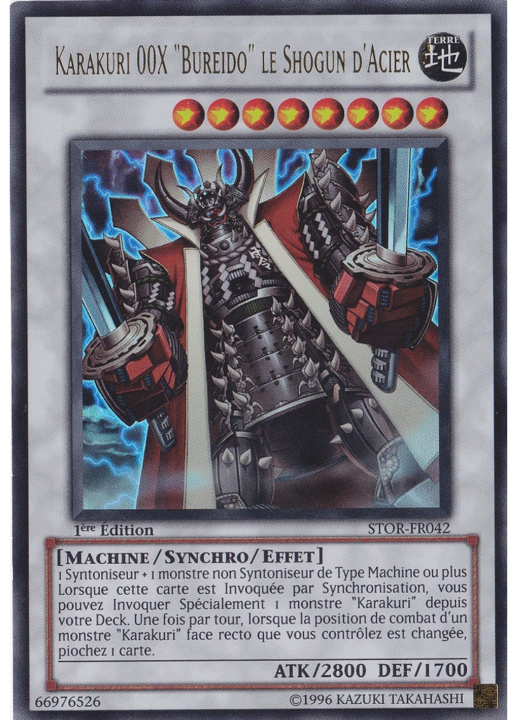 Karakuri 00X "Bureido" le Shogun d'Acier