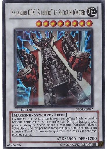 Karakuri 00X "Bureido" le Shogun d'Acier