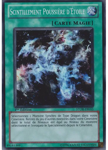 Scintillement Poussière d'Étoile
