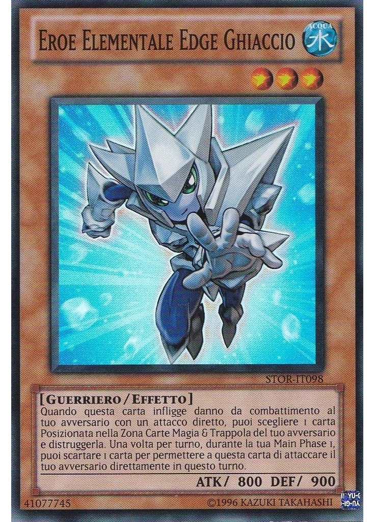 EROE Elementale Edge Ghiaccio (Super Rare Unlimited)