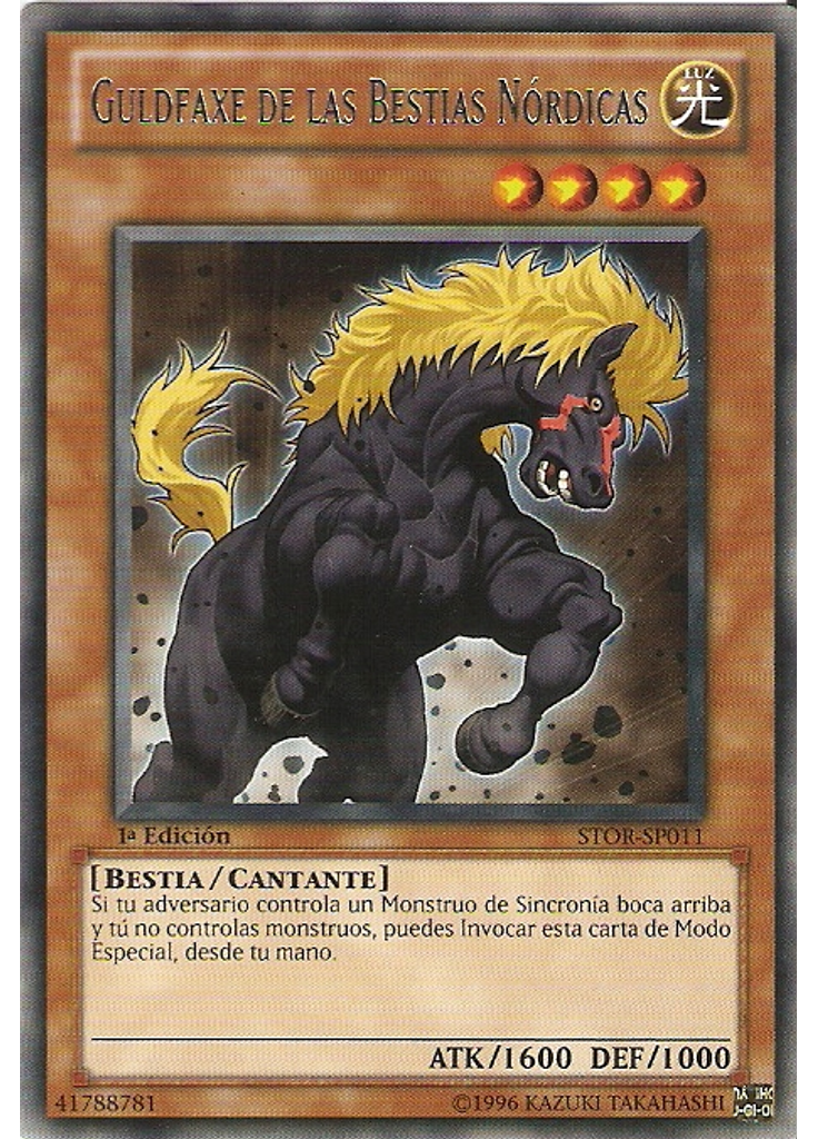 Guldfaxe de las Bestias Nórdicas
