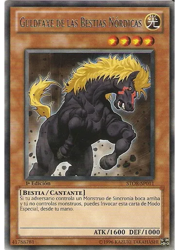 Guldfaxe de las Bestias Nórdicas