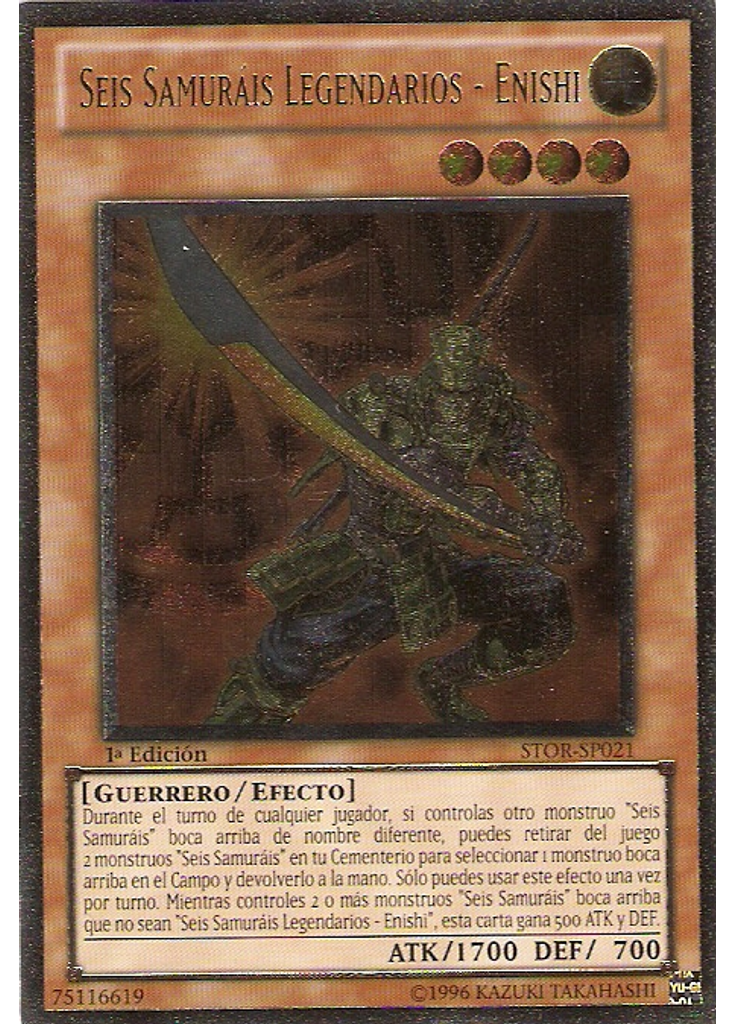 Seis Samuráis Legendarios - Enishi (Ultimate Rare 1st Edition)