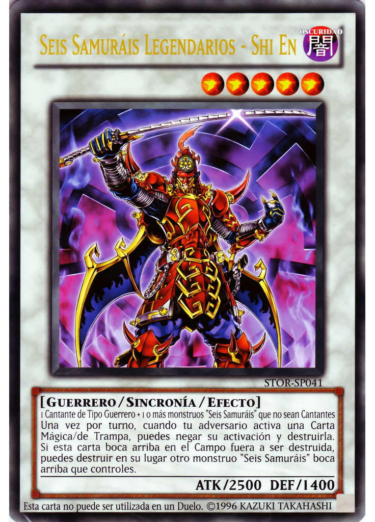 Seis Samuráis Legendarios - Shi En (Ultra Rare Unlimited Ct)